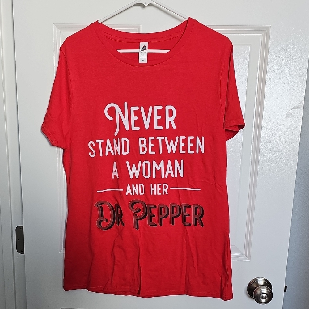 Red Dr Pepper Graphic T-Shirt